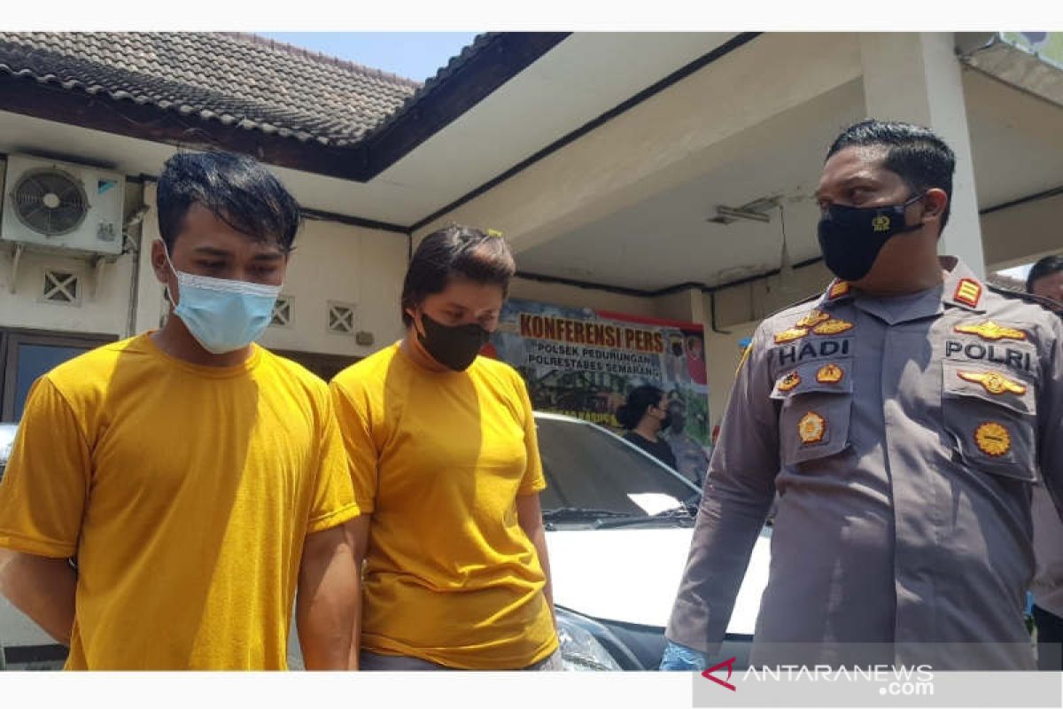 Sepasang kekasih spesialis pembobol rumah kosong di Semarang diringkus polisi