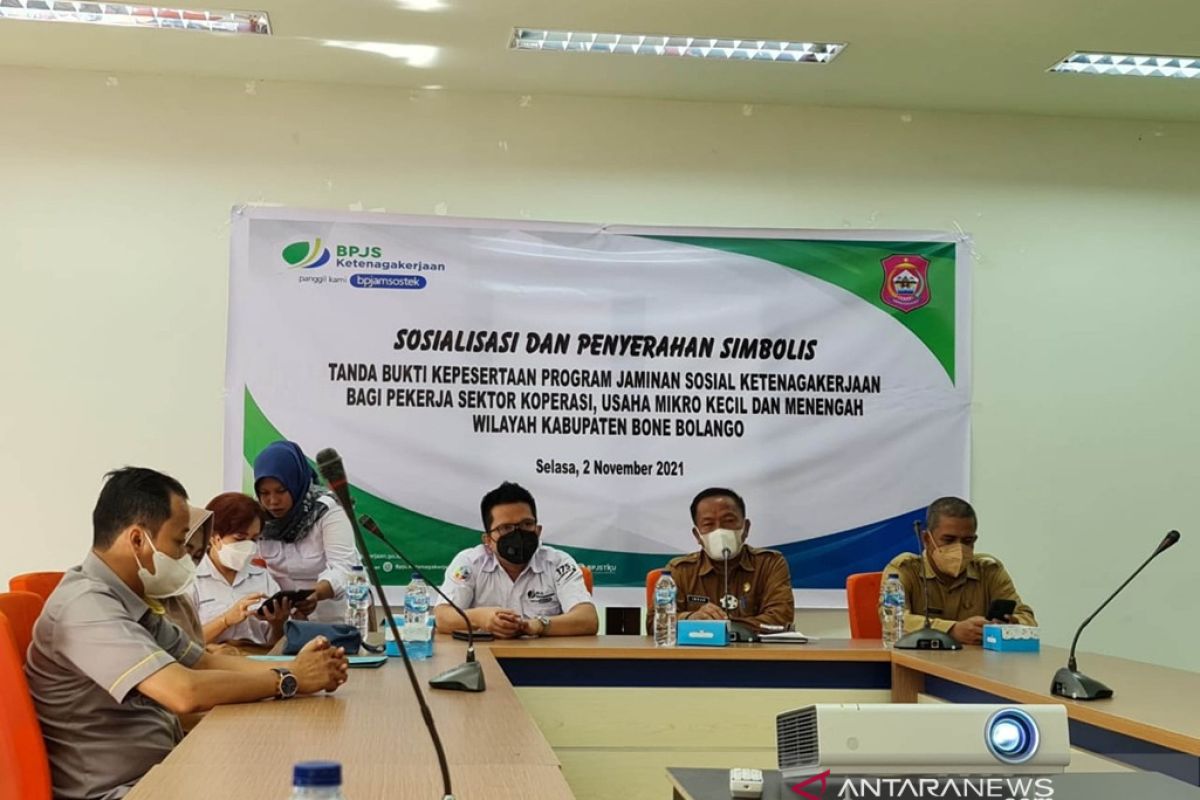 Koperasi dan UMKM diminta menjadi peserta BPJAMSOSTEK Cabang Gorontalo