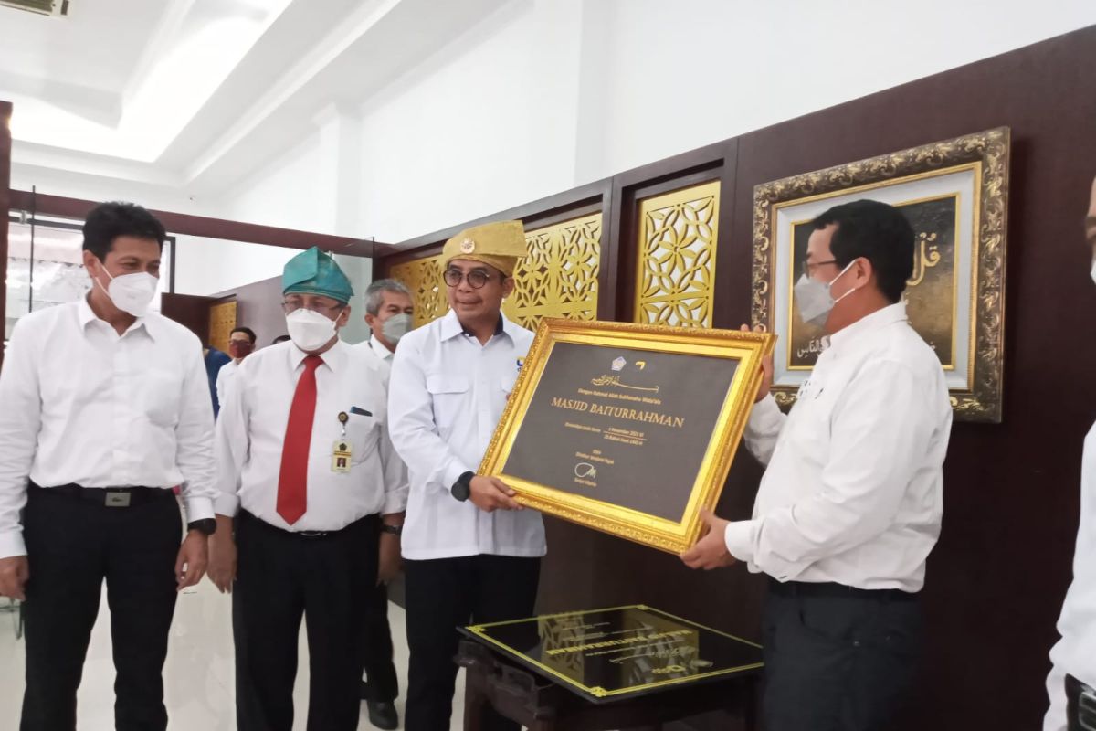 Dirjen Pajak resmikan masjid Baiturrahman di KPP Madya Pekanbaru
