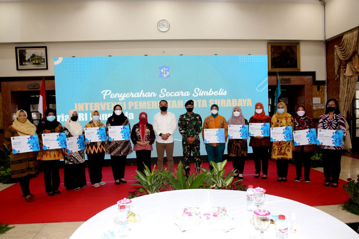 Pemkot Surabaya beri perhatian khusus 11 istri patriot Ksatria KRI Nanggala 402