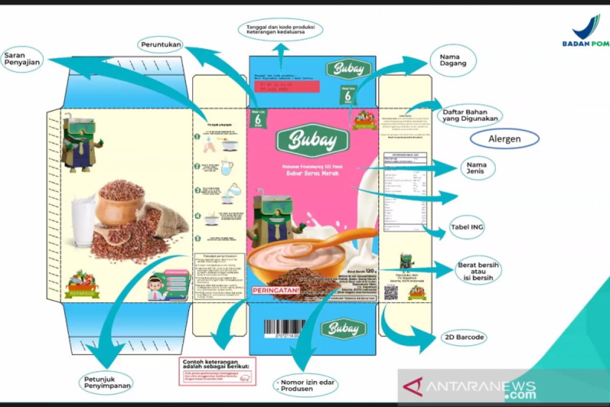 BPOM: Baca label sebelum konsumsi makanan dalam kemasan