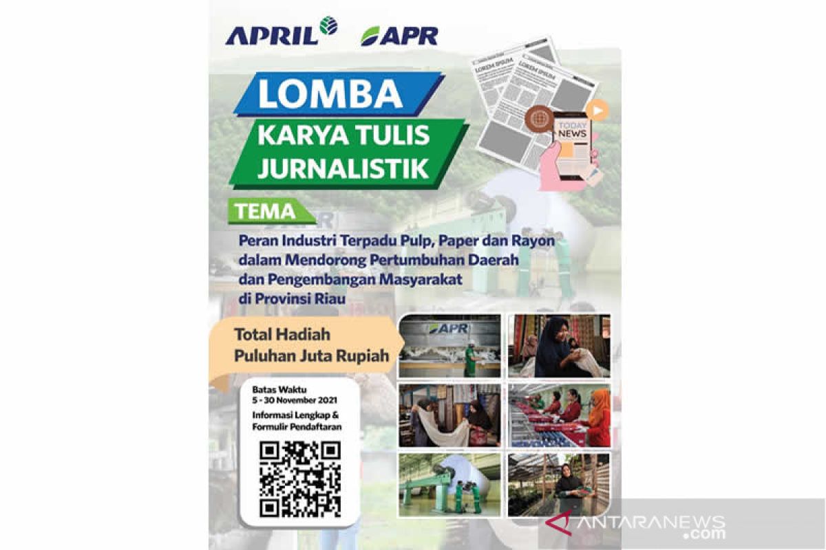 Lomba karya tulis PT RAPP dan PT APR untuk Jurnalis Riau