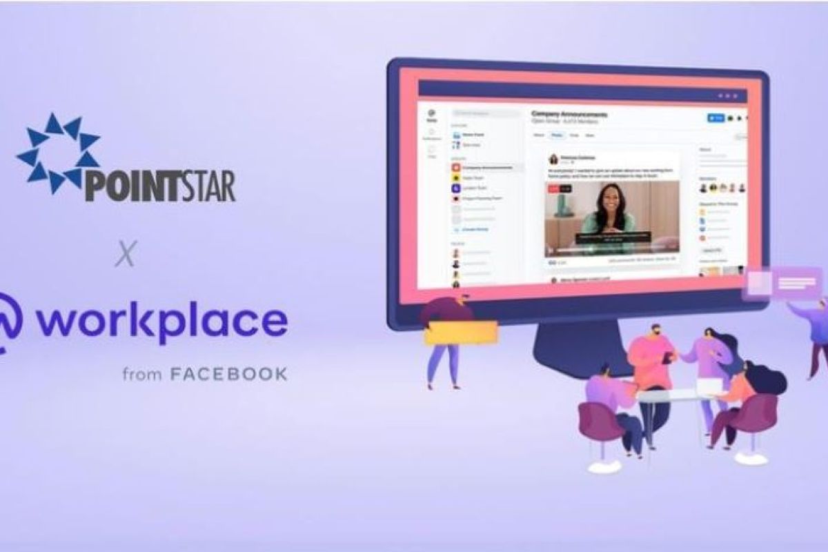 Mudahkan komunikasi perusahaan, PointStar-Facebook Workplace jalin kerja sama
