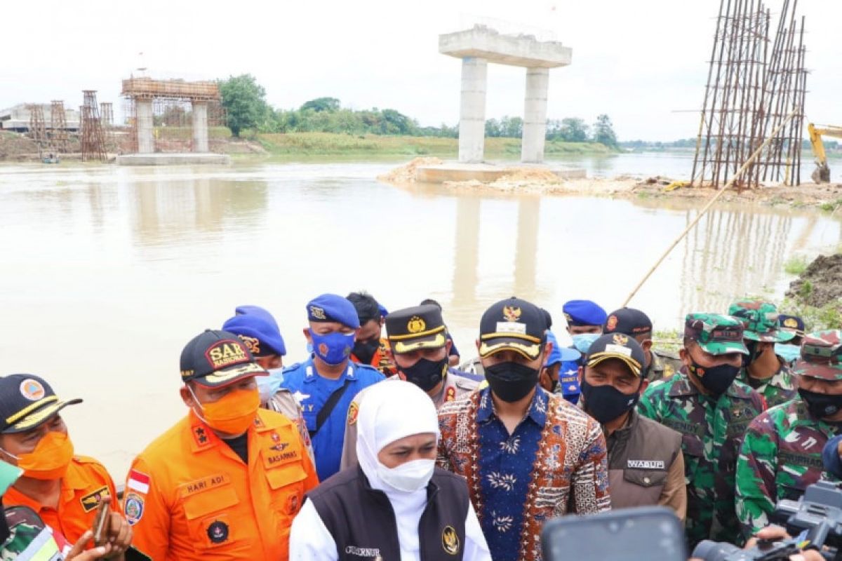 Gubernur Jatim harap pengerjaan Jembatan Rengel-Kanor segera tuntas