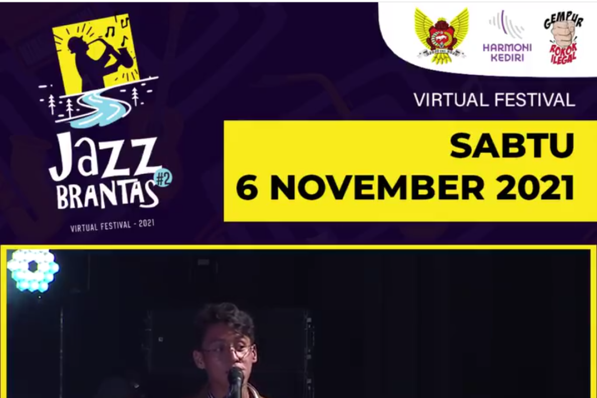 Pemkot Kediri gelar Jazz Brantas secara virtual