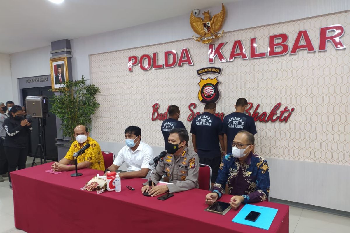 Polda Kalbar tangkap sebanyak 62 tersangka penambang emas ilegal