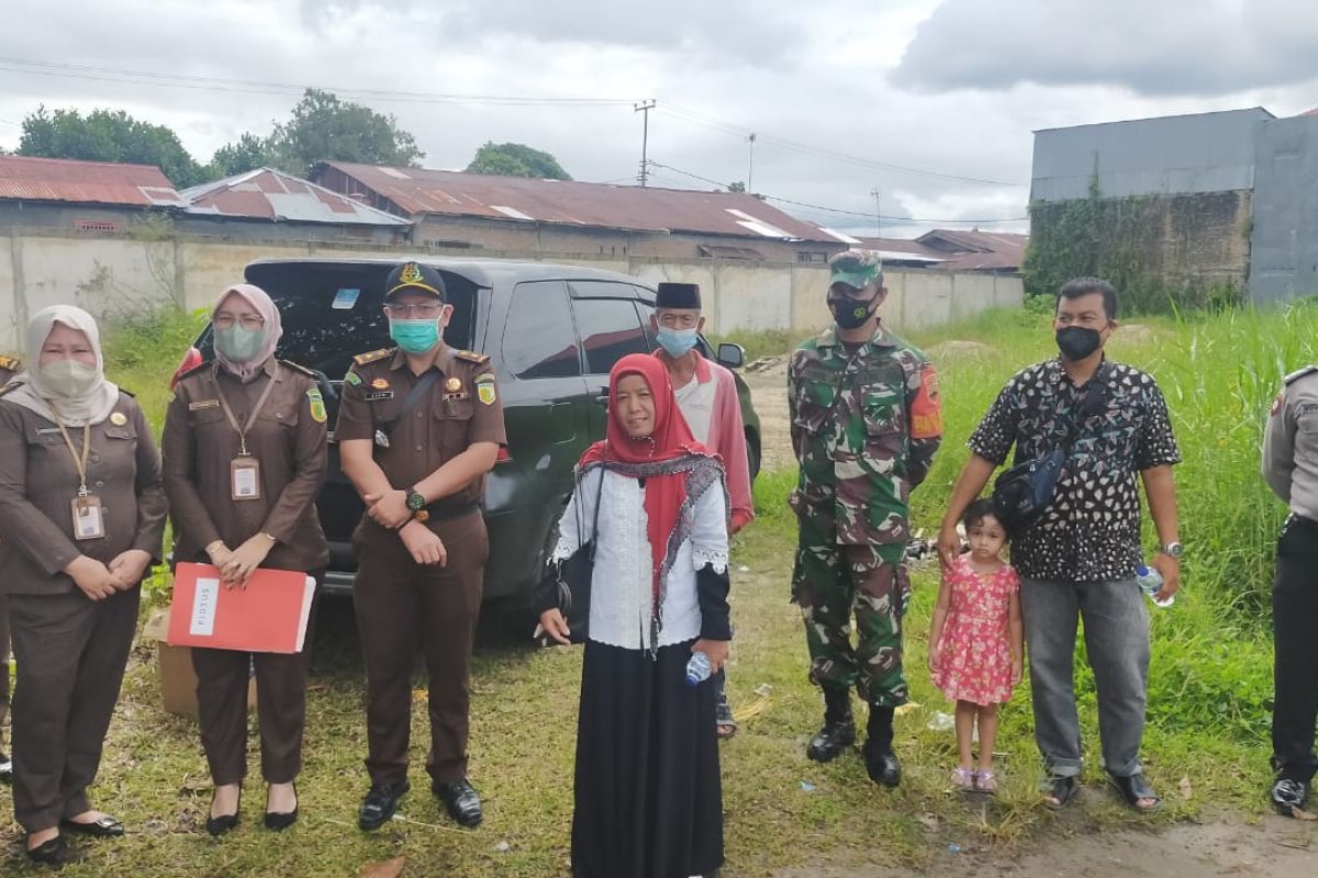 Kejari Padang menyita lahan milik terpidana korupsi IAIN Padang