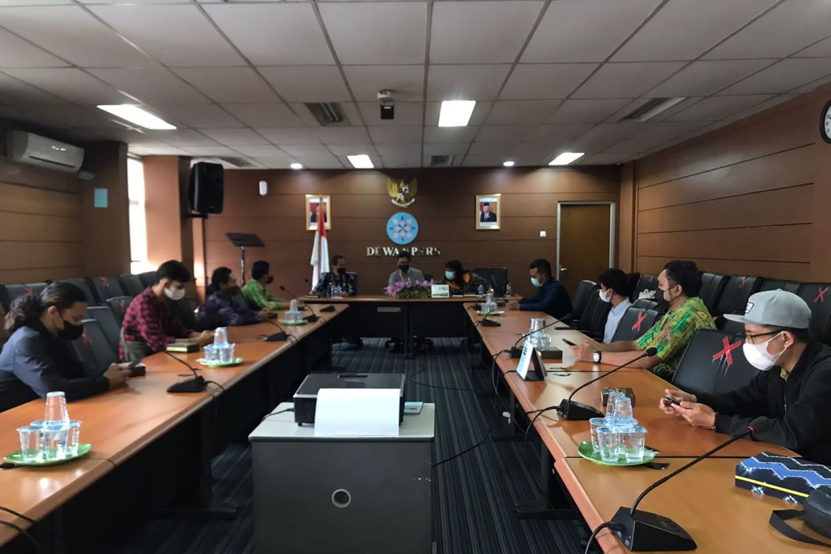 Diskominfo Banjar berkunjung ke Dewan Pers di Jakarta