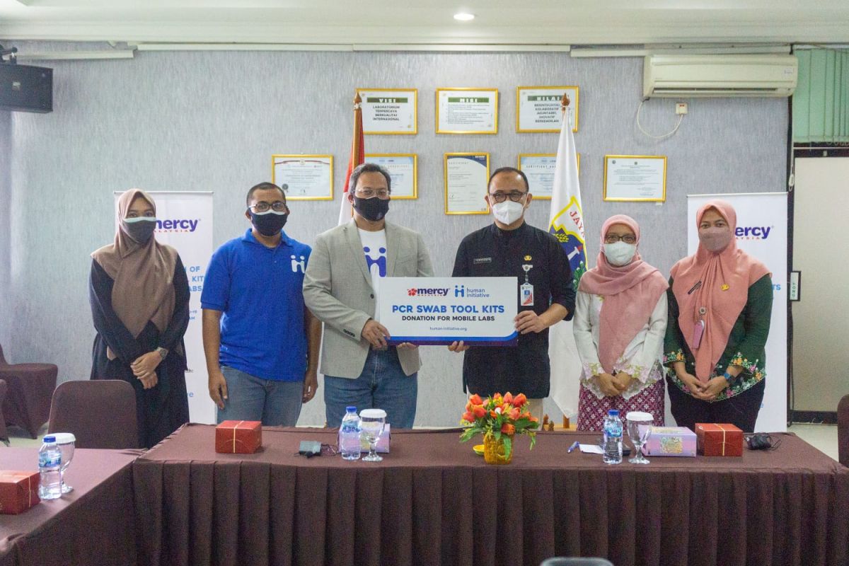 Human Initiative bersama MERCY Malaysia sediakan PCR Kit COVID-19