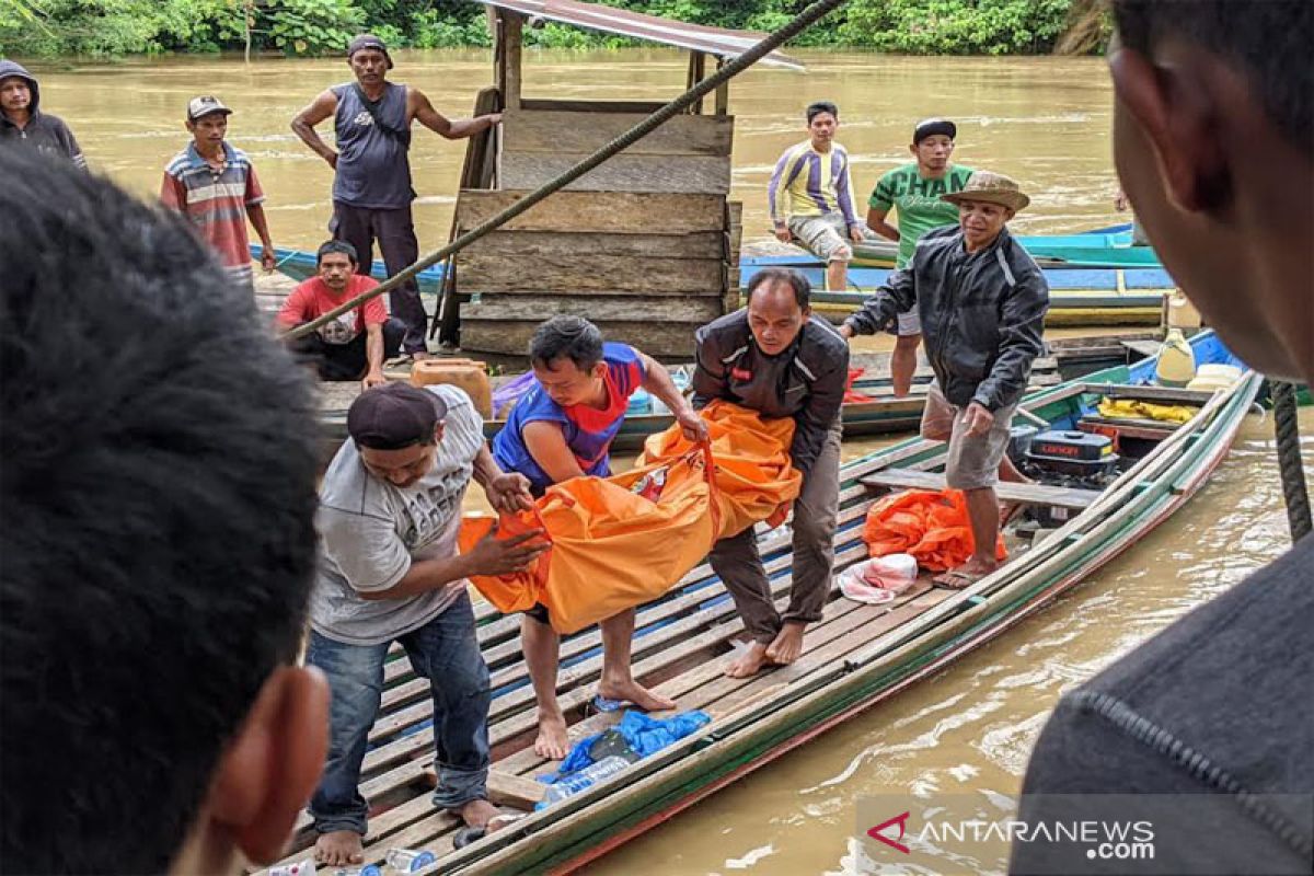 Jasad murid SD Lampeong tenggelam di Sungai Teweh ditemukan
