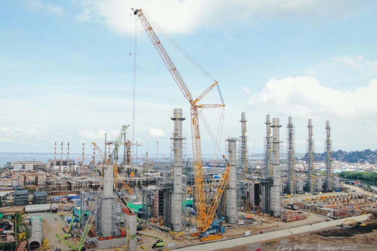 Pertamina targetkan RDMP Balikpapan produksi Pertamax Maret 2024