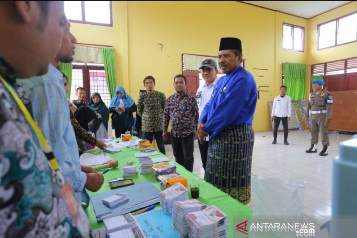 Dijaga aparat, logistik pilpung sampai 9 kecamatan di Siak