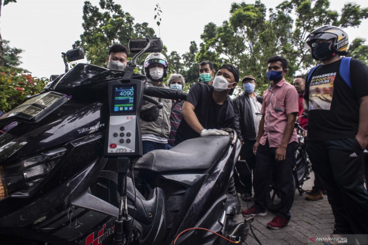 Dishub DKI ingatkan masyarakat uji emisi meskipun sanksinya ditunda