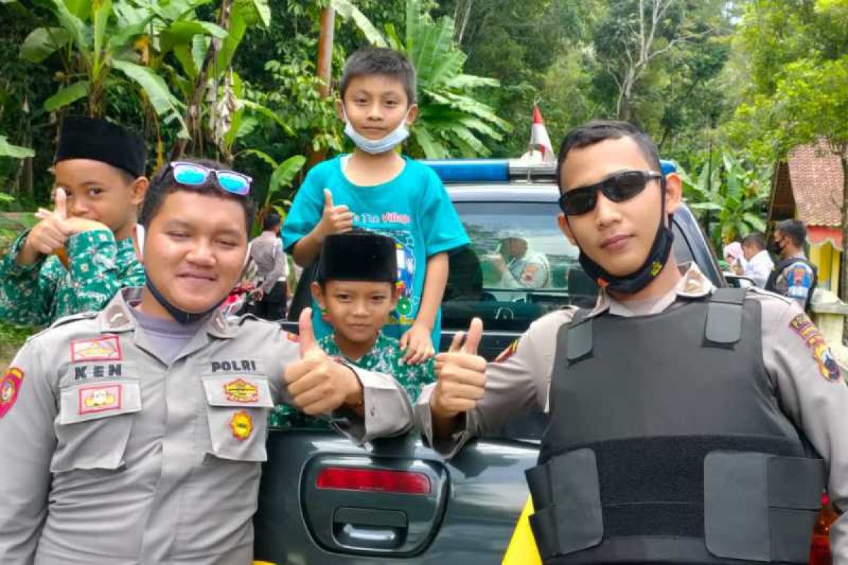 Polda Jateng bantah anak-anak Wadas takut sekolah karena ada patroli