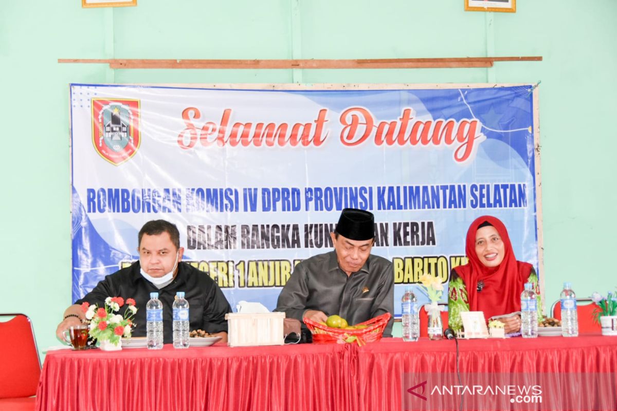 DPRD Kalsel tinjau persiapan PTM Kabupaten Batola dan Tala