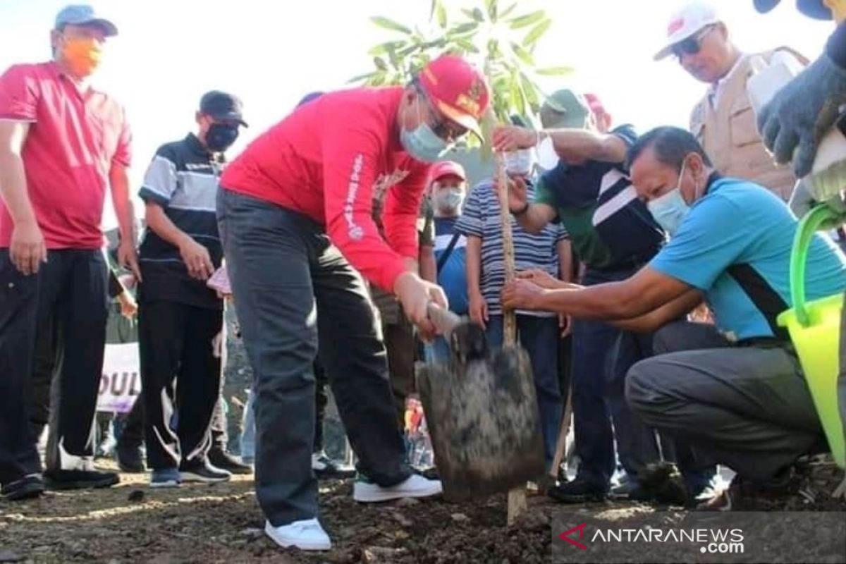 Gubernur NTB pimpin  tanam pohon jelang event WSBK