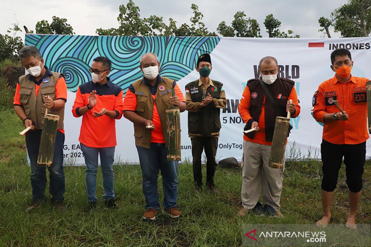 Hari Kesadaran Tsunami Sedunia BNPB tanam pohon mitigasi tsunami