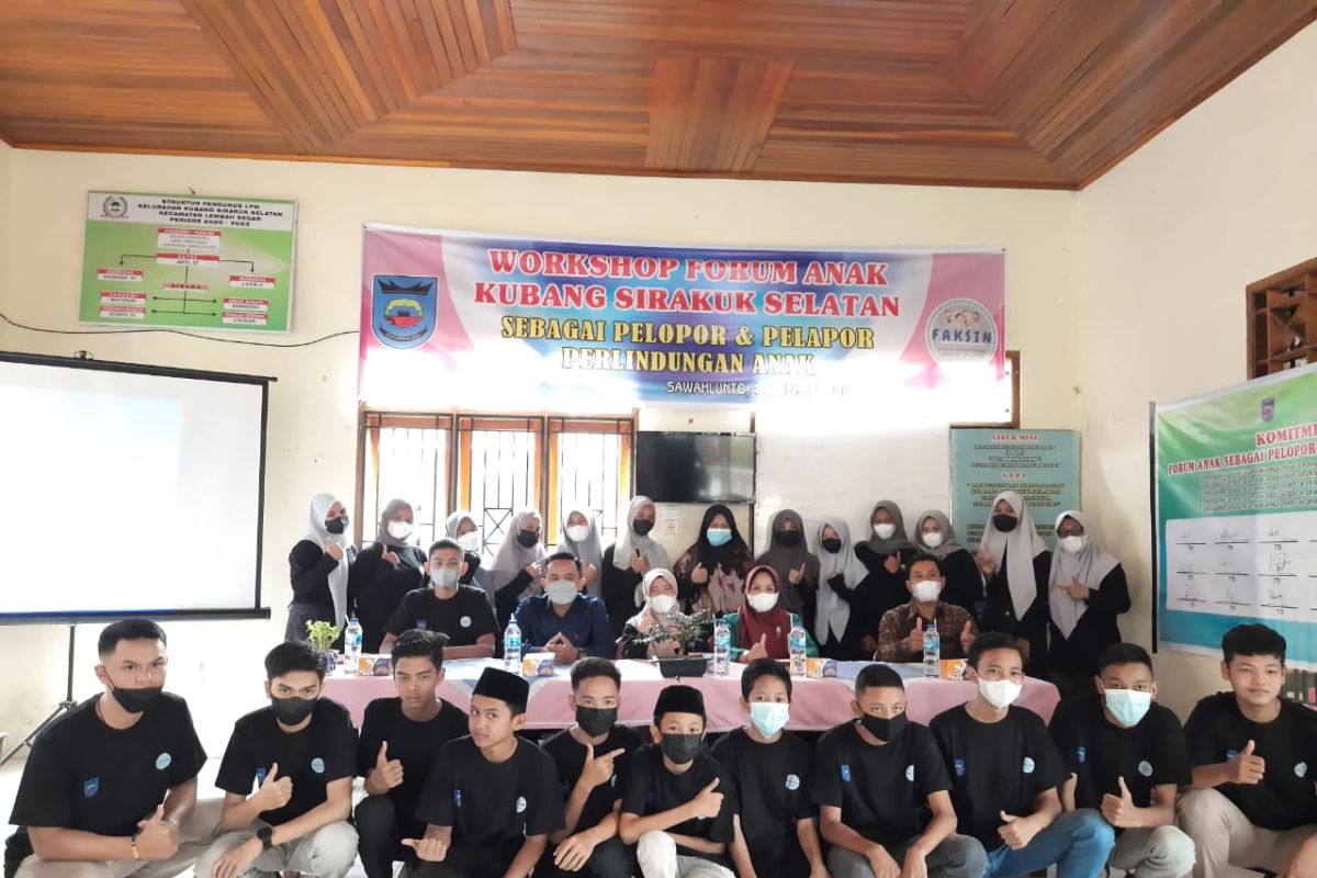 Kubang Sirakuk Selatan tingkatkan kapasitas forum anak