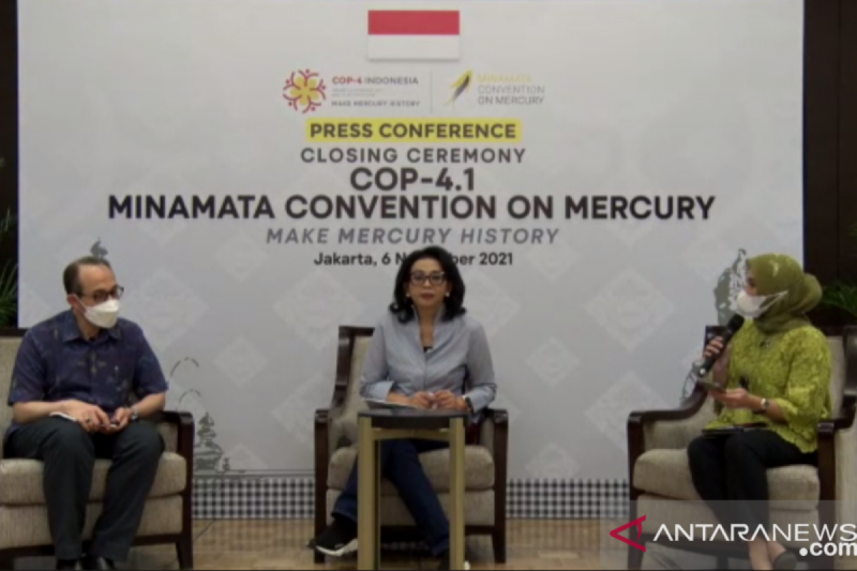 Konvensi Minamata di Bali 21-25 Maret 2022, Indonesia dorong kerja sama global atasi merkuri ilegal