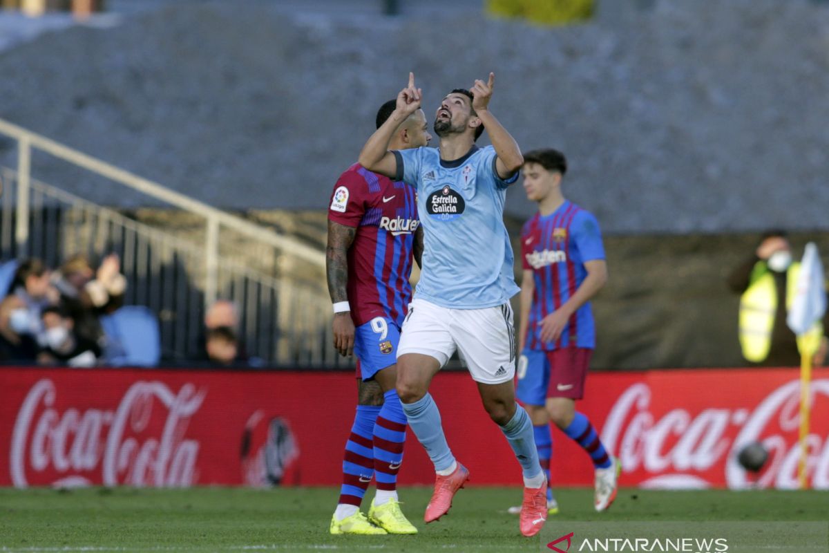 Liga Spanyol: Barcelona buang keunggulan tiga gol dan ditahan imbang Celta Vigo