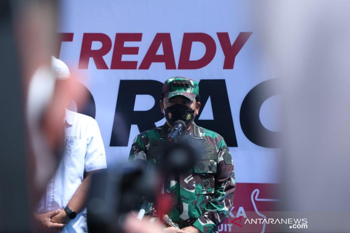 Panglima TNI pastikan Lombok Tengah  siap gelar tiga balap dunia