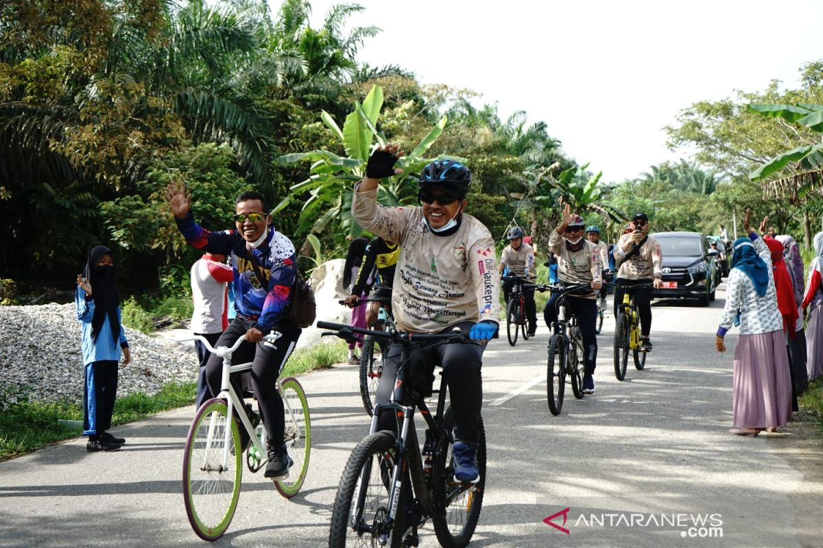 Pemkab Siak peringati peristiwa sejarah dengan "Gowes"