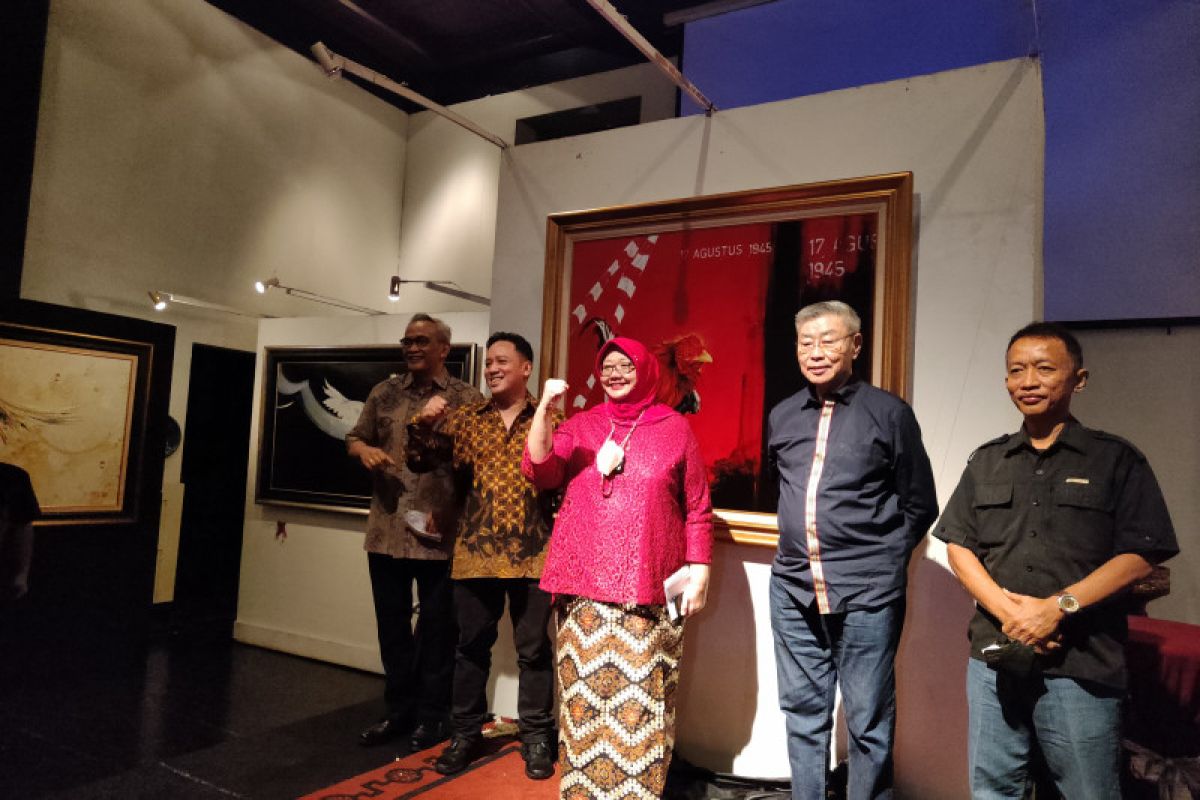 Born To Be Jagoan pameran seni lukis pertama di Jakarta saat pandemi