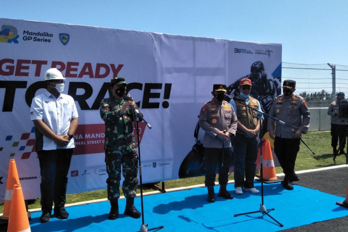 Panglima TNI dan Kapolri cek kesiapan WSBK di Mandalika