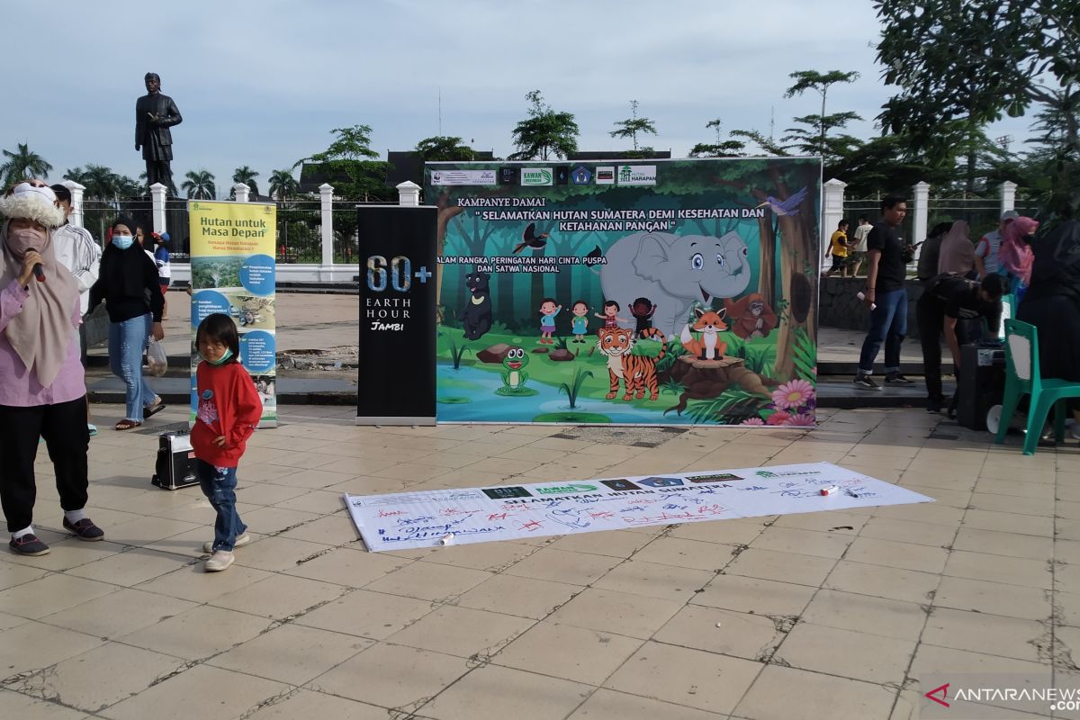 Penggiat lingkungan Jambi gelar Hari Cinta Puspa dan Satwa Nasional