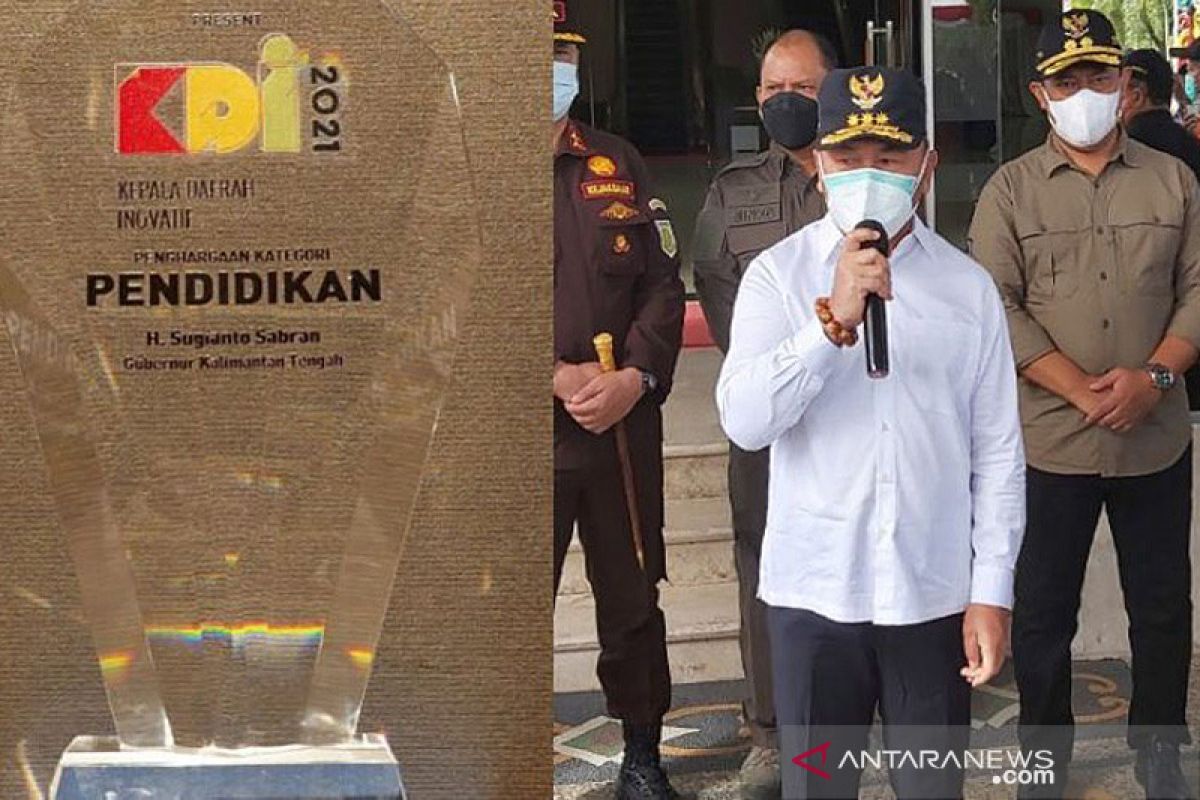 Gubernur Kalteng raih penghargaan kepala daerah inovatif pendidikan