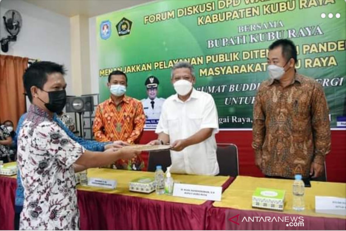 Pemkab Kubu Raya gelar sidang pencatatan akte perkawinan bagi umat Budha