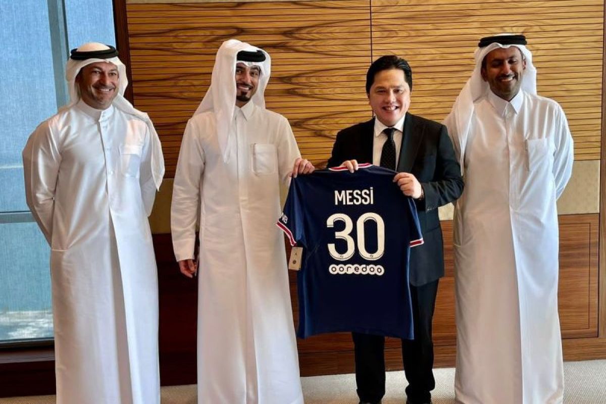 Erick Thohir jajaki kerja sama BUMN dengan Qatar