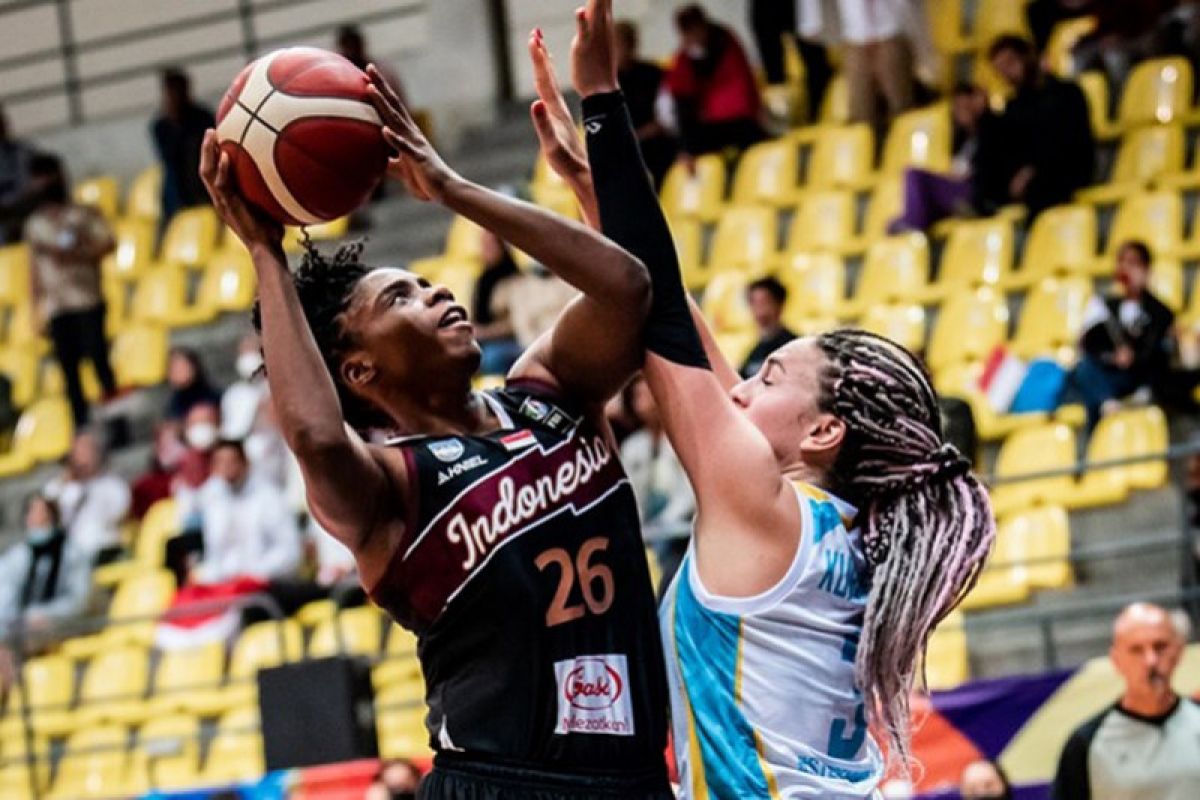 Timnas basket putri  jungkalkan Kazakhstan saat buka FIBA Asia