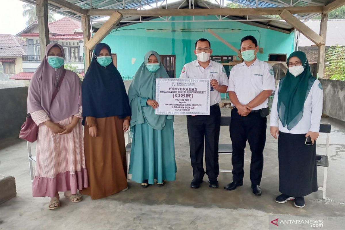 BPJS Kesehatan Sibolga salurkan OSR kepada Yayasan Harapan Bunda MIS Plus Sibolga