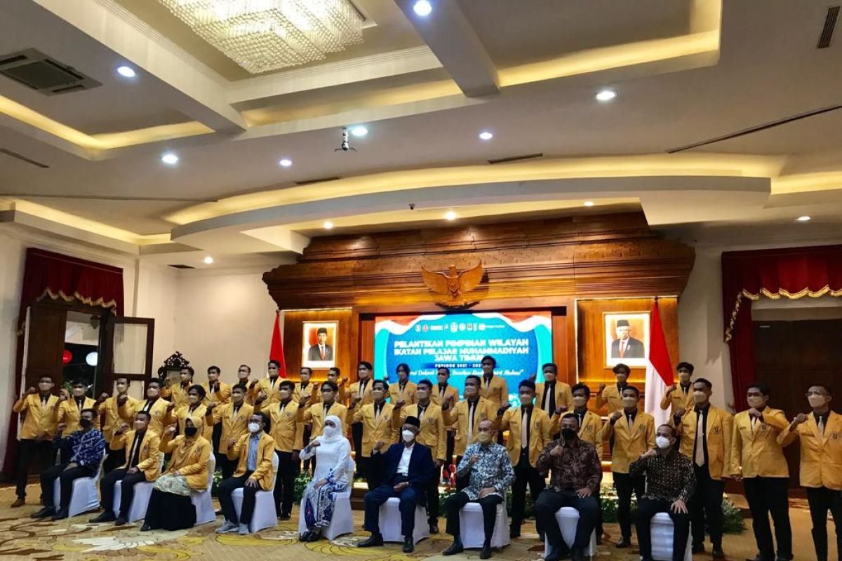 Disaksikan Gubernur Khofifah, PW IPM Jatim dilantik di Grahadi