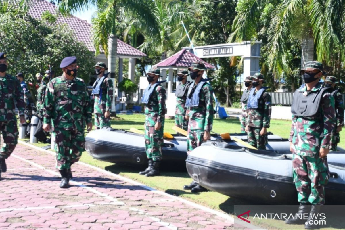 Prajurit TNI AL TBA disiagakan hadapi ancaman bencana alam