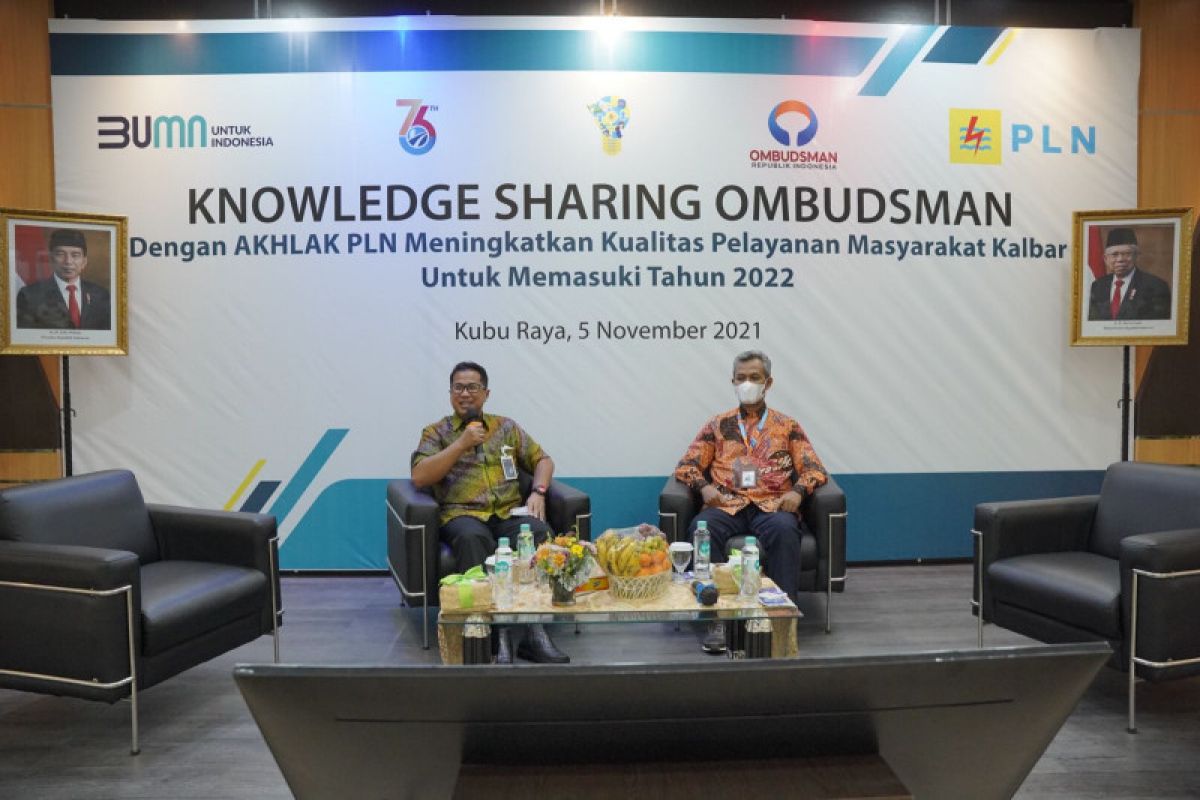 PLN-Ombudsman Kalbar gelar knowledge sharing peningkatan mutu layanan