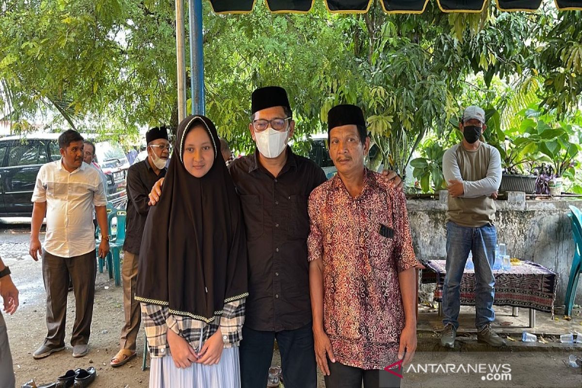 Takziah ke rumah duka, Kadisdik Aceh: Ya Allah atas kuasaMu semoga pelaku segera