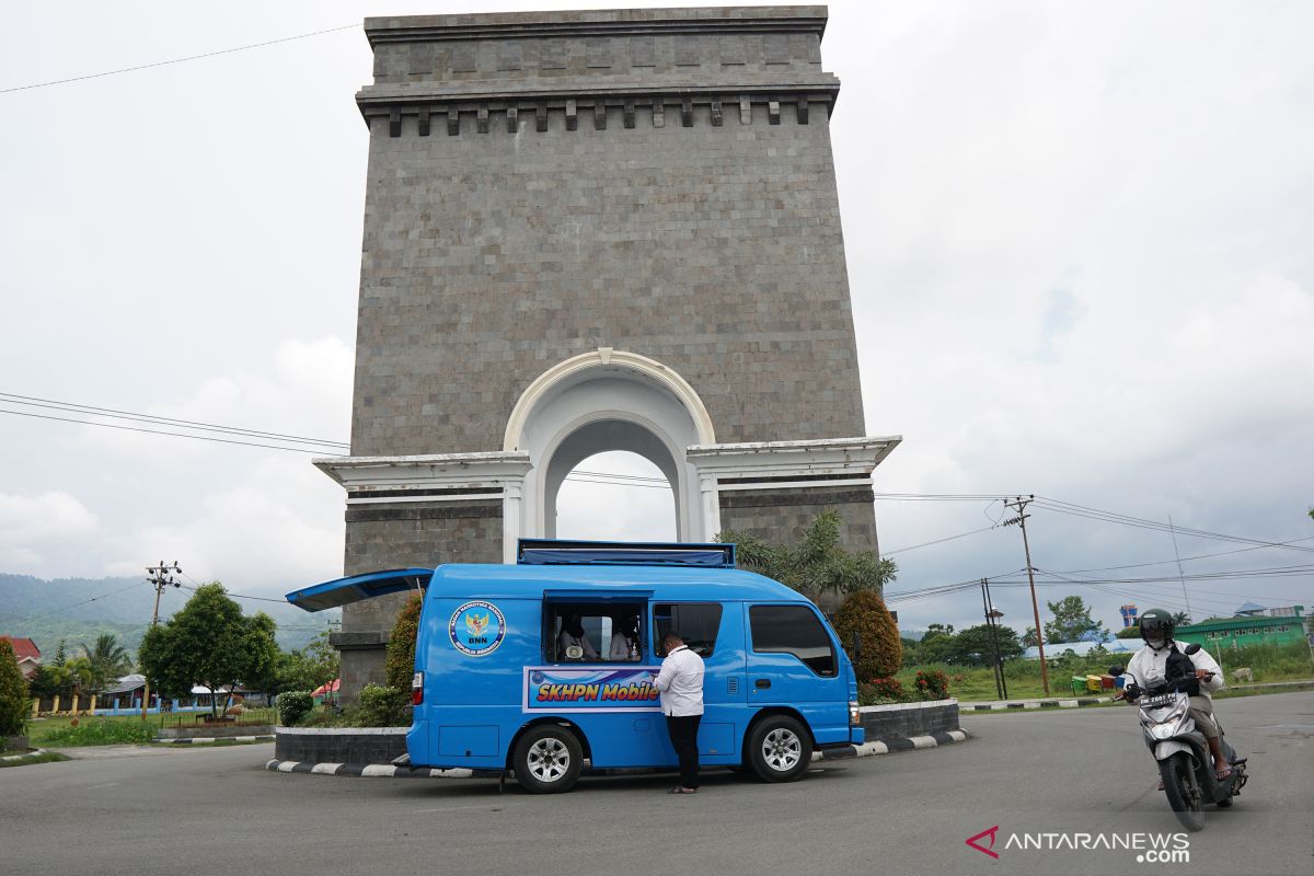 BNNP Gorontalo buka layanan pemeriksaan keliling SKHPN