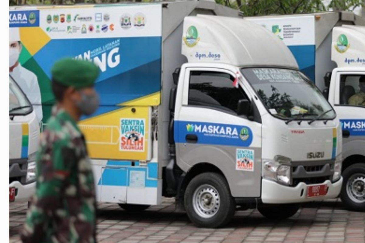 Tourism Ministry, W Java Tourism Office deploy three vaccination cars