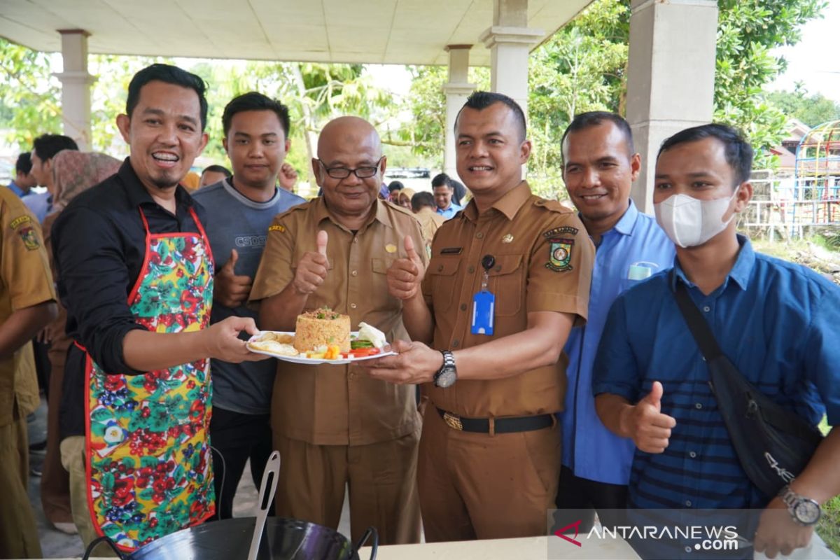 Ternyata Kaum Adam Kominfo Kampar jago masak