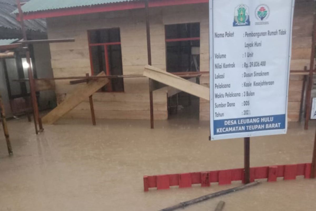 Dua desa di Pulau Simeulue terendam banjir