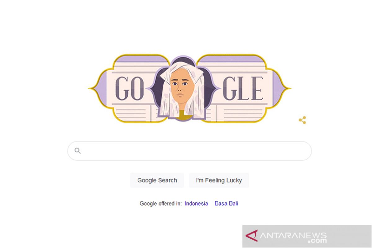 Google Doodle angkat tema pelopor jurnalis perempuan Indonesia