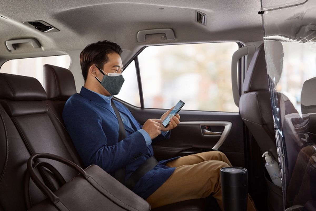 Grab menghadirkan kualitas udara dalam mobil melalui air purifier