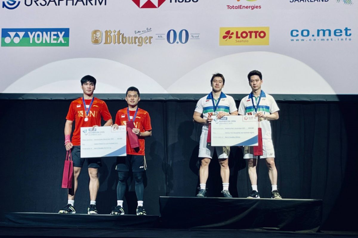 Peringkat Leo/Daniel melejit setelah "runner-up" Hylo Open 2021