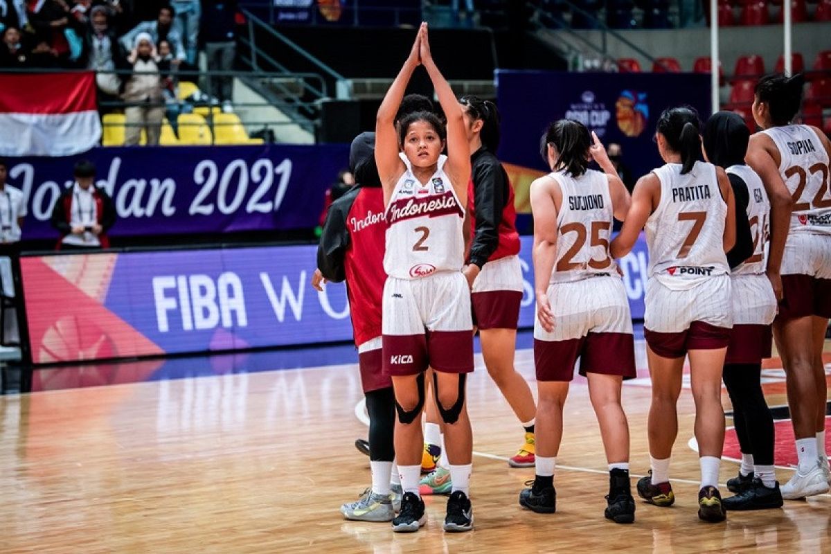 Dikalahkan tuan rumah,  Indonesia batal kunci semifinal FIBA Asia Putri