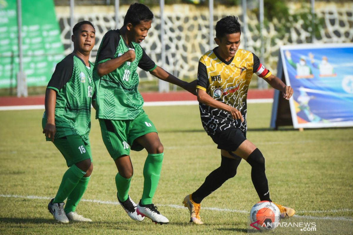 Papua dan Kalsel berebut medali emas di final sepak bola Peparnas