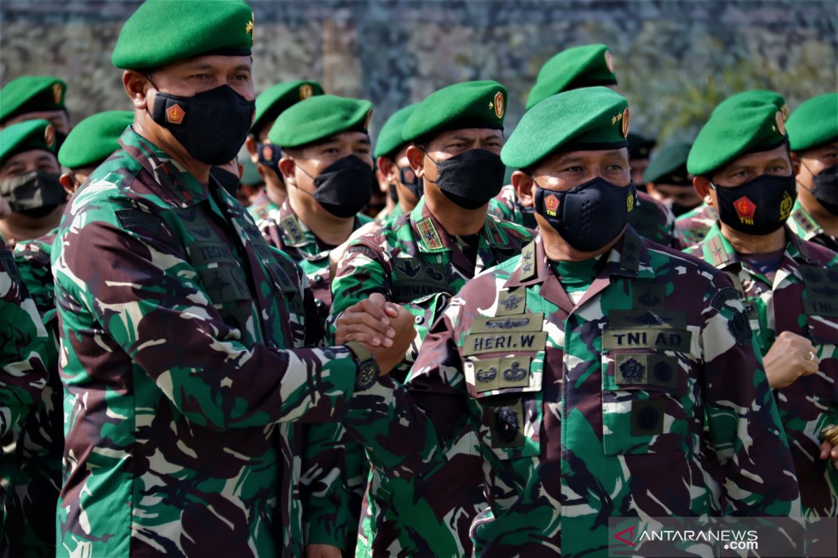 Mayjen TNI Teguh Rumekso mulai tugas sebagai Pangdam VI/Mulawarman