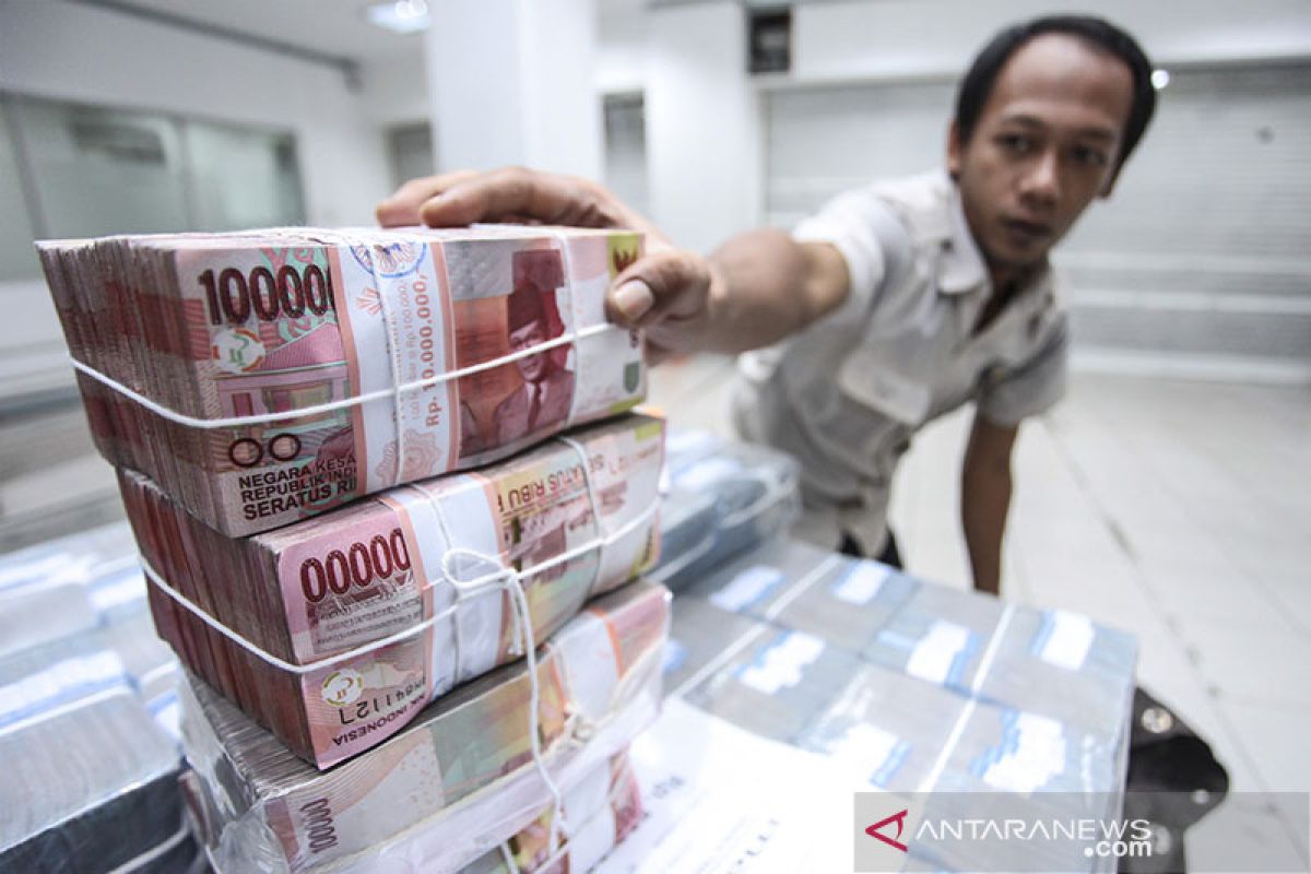 Kurs Rupiah Senin pagi melemah 24 poin