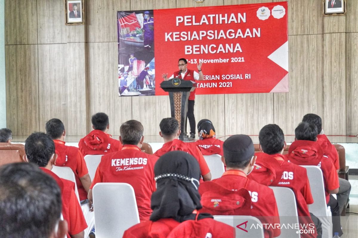 Kemensos  latih Tagana mampu menganalisa situasi bencana